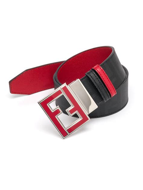 fendi red black ink|fendi jewellery.